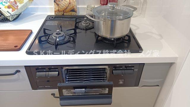 綾部市四季の丘新築戸建て住宅のキッチン