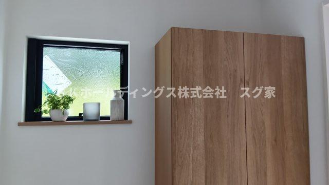 綾部市四季の丘新築戸建て住宅の玄関