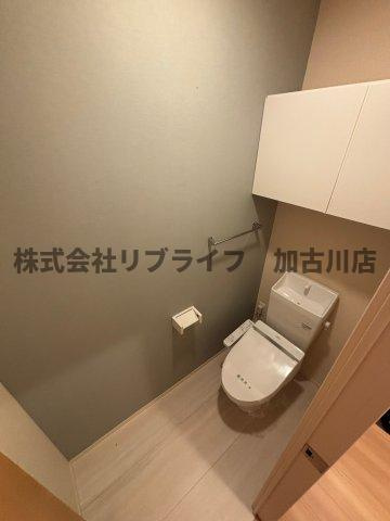 HEIM SPICA　A棟のトイレ|※１階の間取りのお写真です※