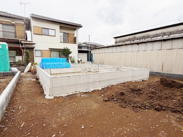 加須市騎西　第1　全2棟　1号棟の外観|2026年9月10日　撮影日　11月の完成予定です！