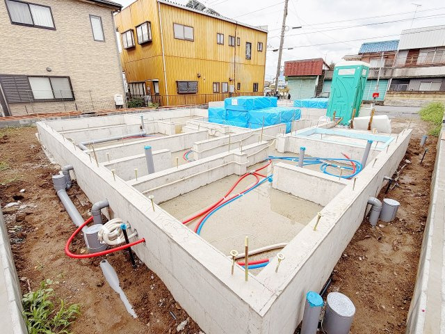 加須市騎西　第1　全2棟　1号棟の外観|2026年9月10日　撮影日　経過を追跡していきます！　