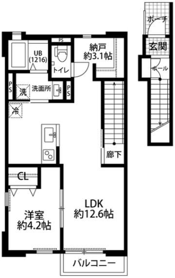デュラカーサセブンの間取り