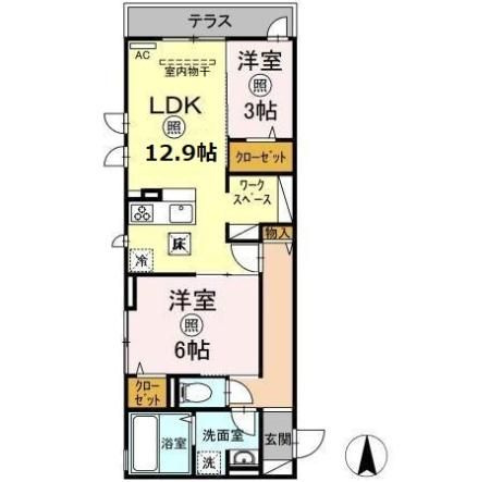 フェリーチェの間取り