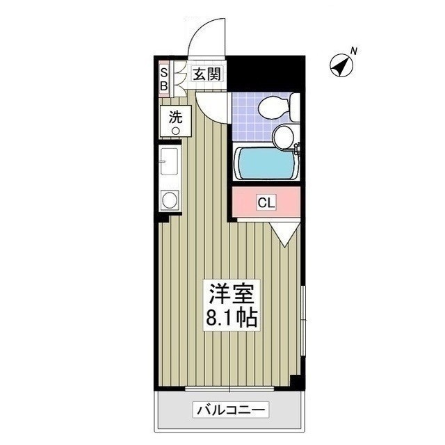 レイルビルの間取り