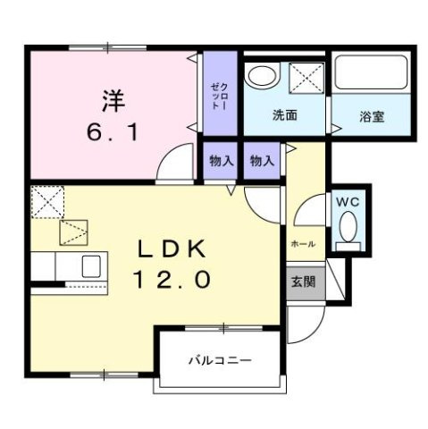 グレイスヴィラの間取り