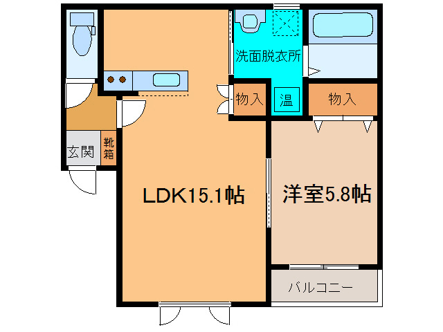 laulea9条　（ラウレア）の間取り