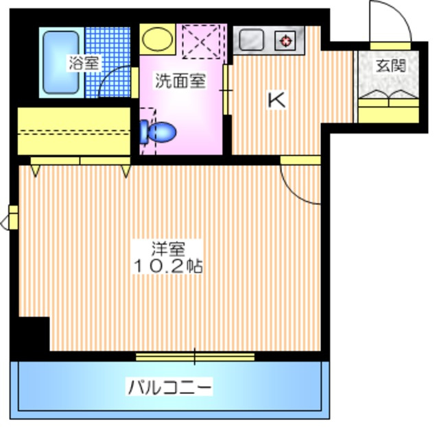リオデラパスの間取り|駅前でセキュリティと広さ重視にぴったり