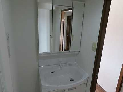 呉市広本町1丁目エミネンス広中央1101号室の独立洗面台