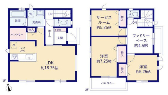 神戸市西区玉津町高津橋の間取り