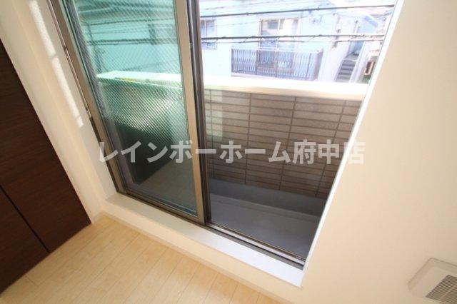 レスポワール東府中のバルコニー