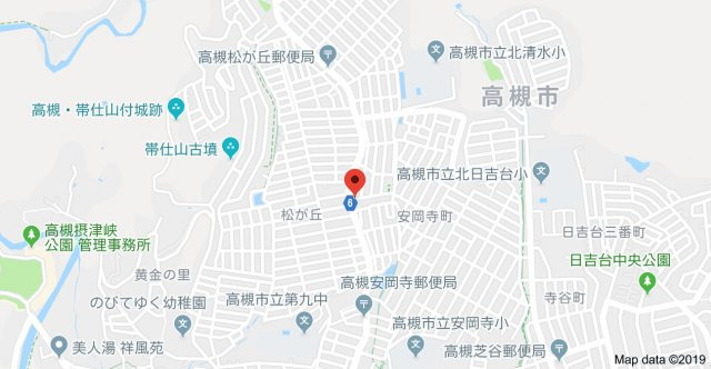 安岡寺エンビィハイツの地図