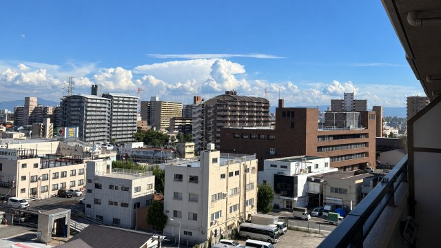 ディオ・フェルティ住之江公園の展望|開放感のある眺望。風通しも良い。