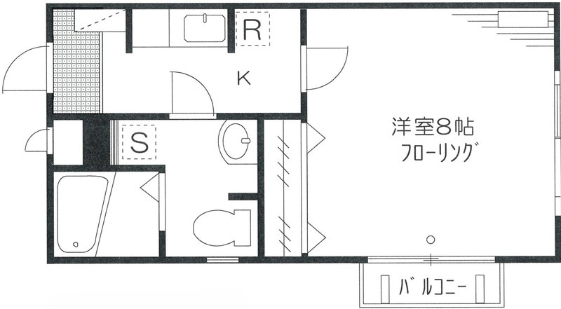 ルクール2の間取り