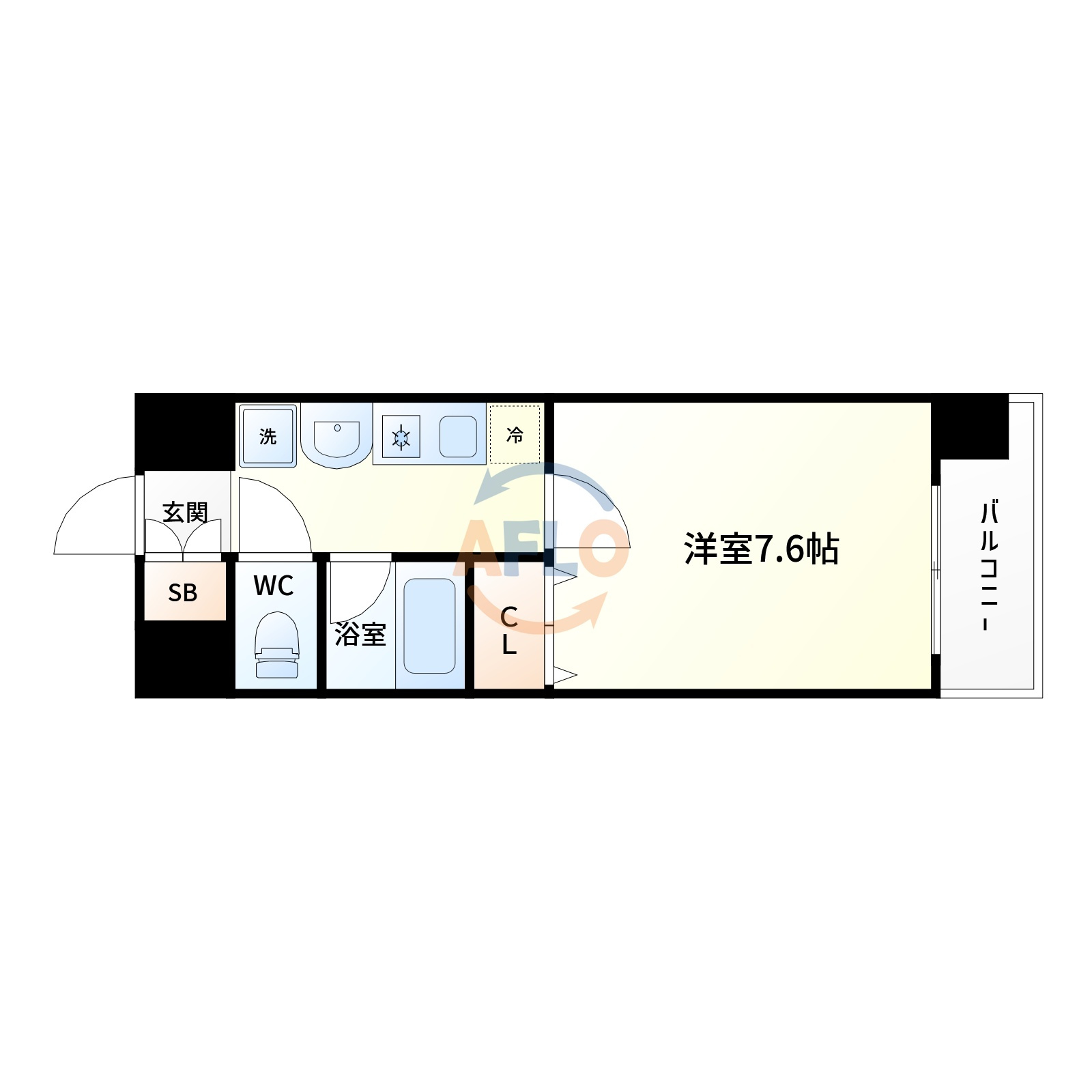 シャインビュー新大阪の間取り|シャインビュー新大阪　間取り