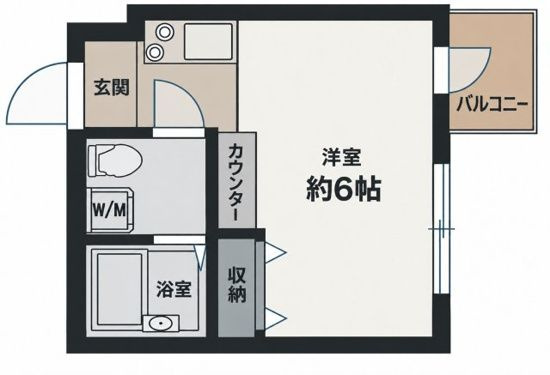 RC-Studioの間取り