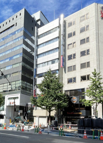 大阪市中央区難波４丁目の店舗事務所の外観