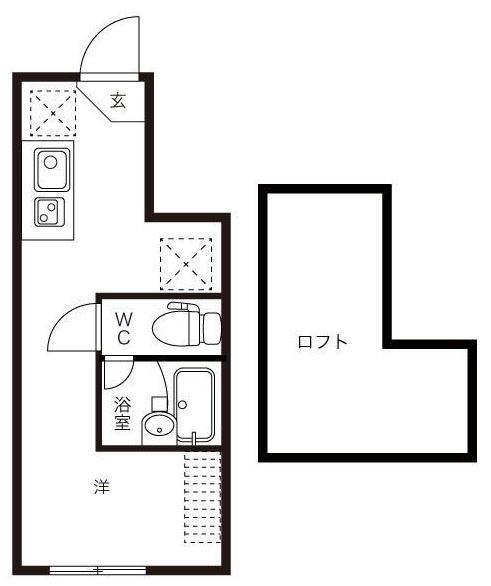 ルオント大森山王の間取り|間取りです。