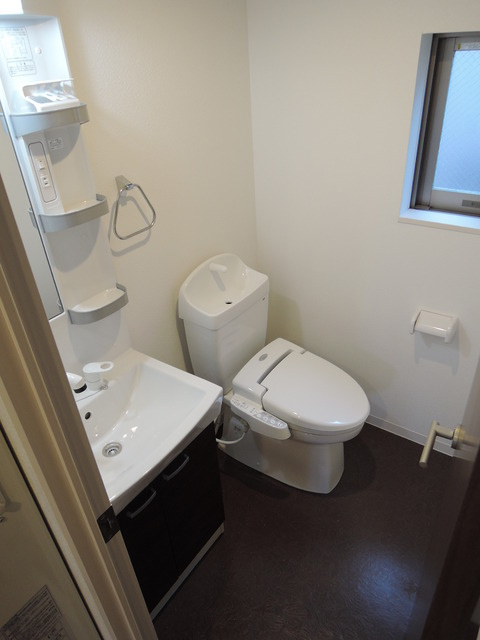 北区赤羽２丁目の賃貸マンションの洗面所