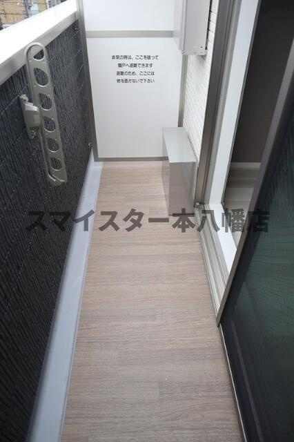 フェルヴェール市川のバルコニー