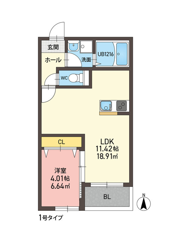 M-Stage御井の間取り