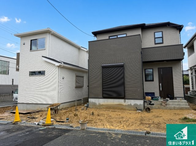 大阪狭山市大野台　第11期　新築一戸建ての外観|現在建築中！落ち着いた街並みで新生活を始めることが出来そう！周辺の物件も併せてご紹介させて頂きます！