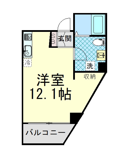 レシア六甲の間取り