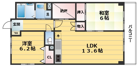 MNS千本の間取り
