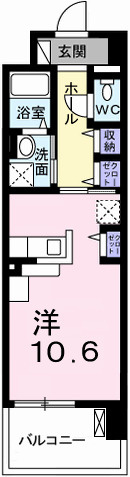 クレール姫路の間取り