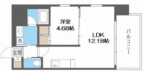 【間取り】 | プレジオ天神橋ASIAN