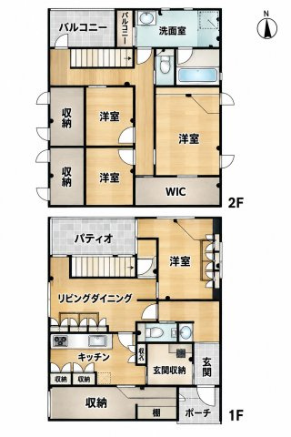 村田町貸家の間取り|お電話でのご予約がスムーズです！