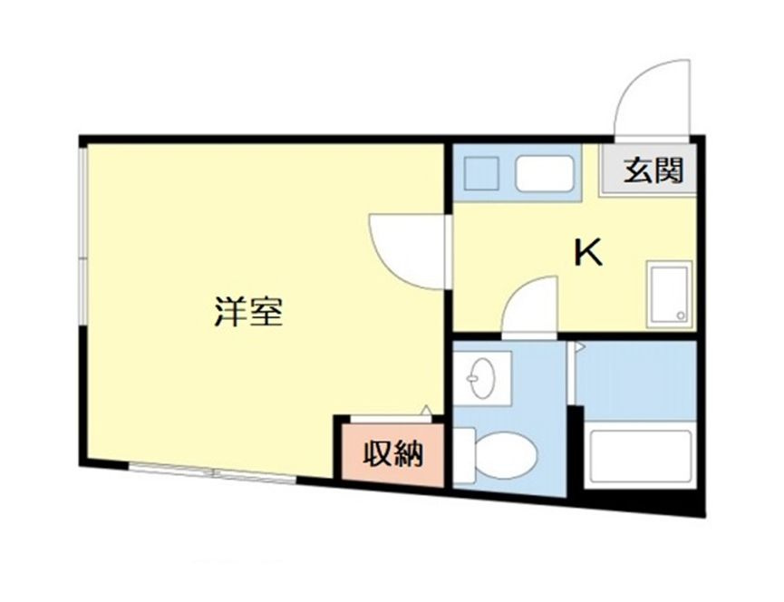 Luce千歳烏山の間取り|間取りです。