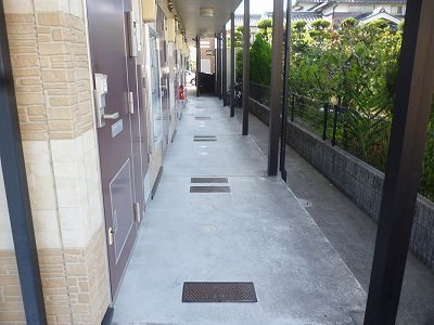 レオパレスすばるの玄関