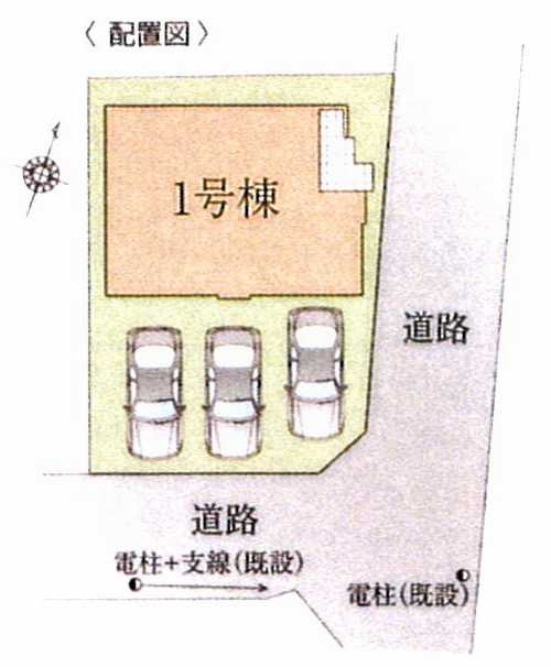 大和市下鶴間9期　新築戸建全1棟の区画図
