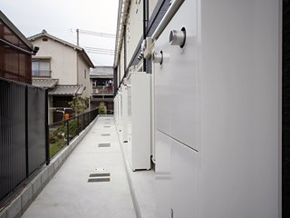 レオネクスト姫路灘の玄関|玄関前
