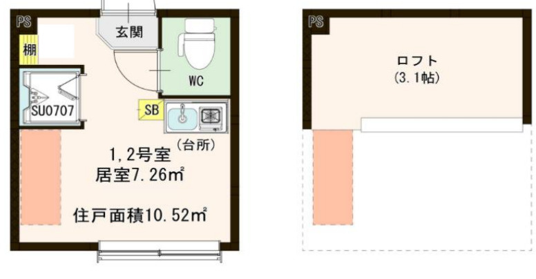 フランチェスカの間取り