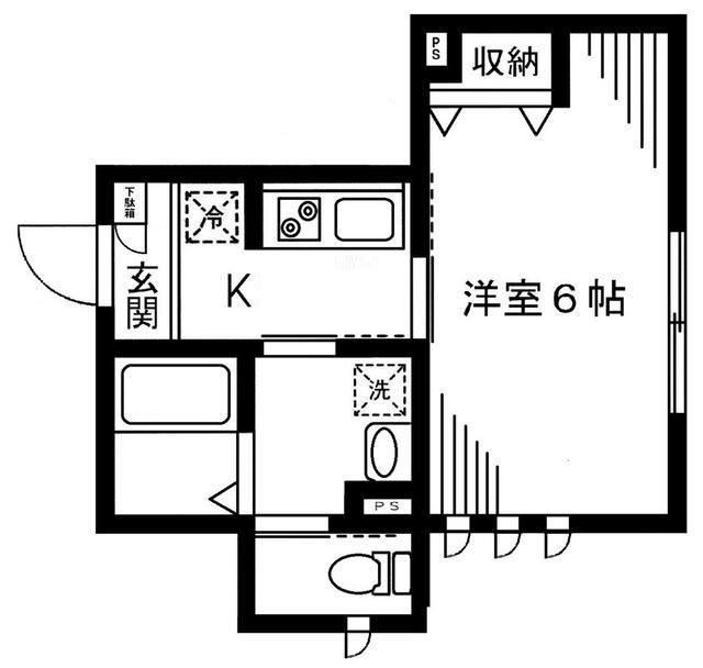 プランドール王子神谷の間取り|間取りです。