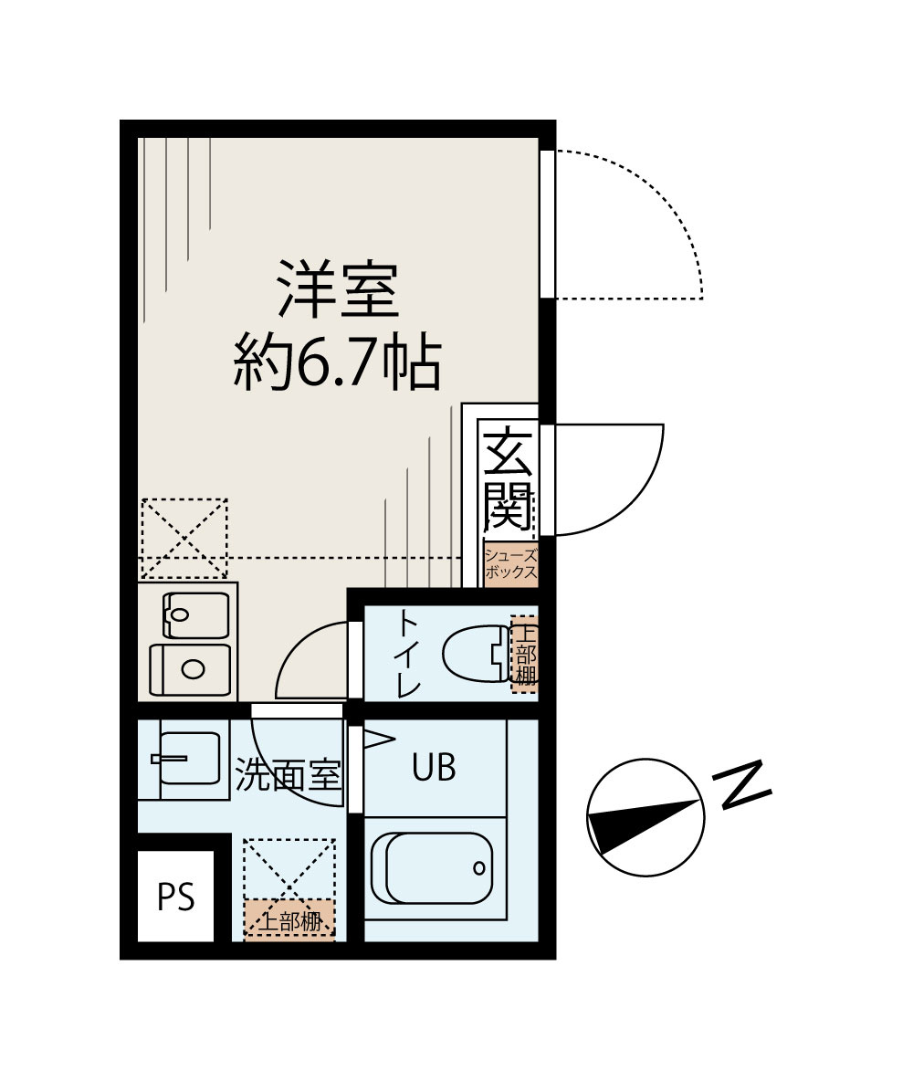 S-Terrace 中野の間取り