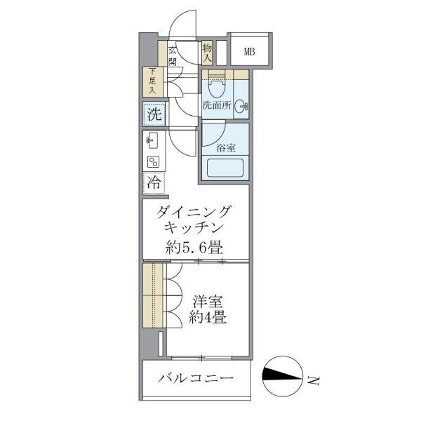 パークスフィア中野富士見町の間取り