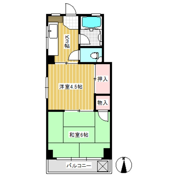 加藤ビルの間取り