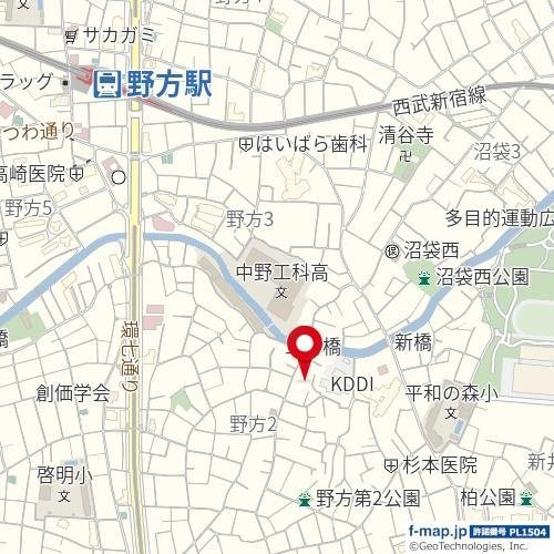 野方ＢＡＳＥの地図