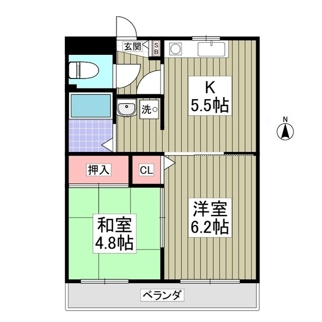 エーデルハイムの間取り
