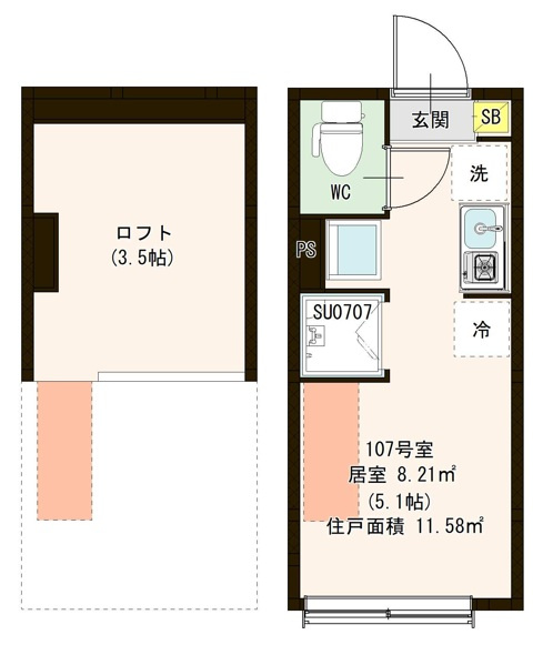 Park Terrace 富士見台の間取り