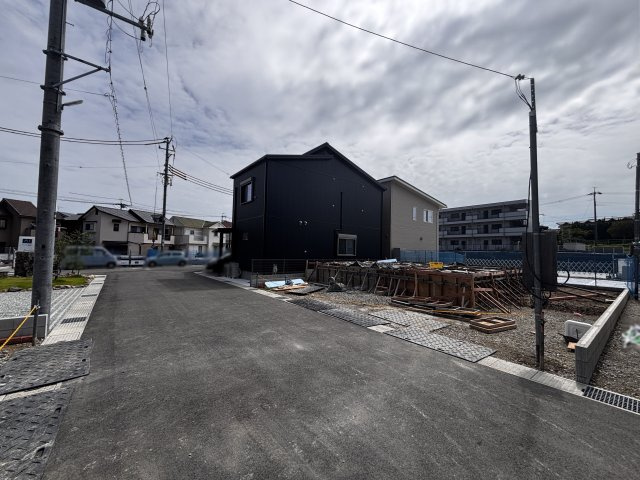 明石市大久保町江井島新築戸建２号棟の前面道路含む現地写真|2026年9月12日撮影