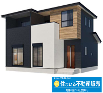大野城市大城２丁目３期　１号棟の外観パース