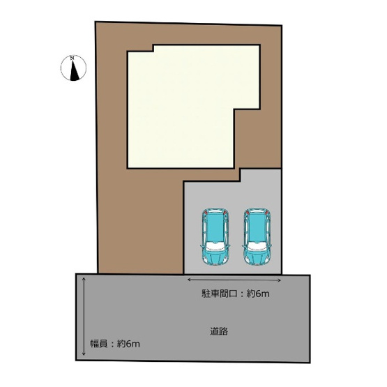 【区画図】 | 印西市木下東3丁目　中古戸建て | 区画図