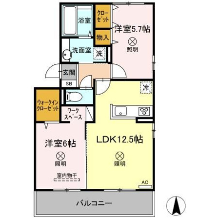 プレジオあくら　C棟