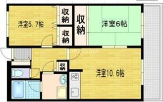 ライオンズシティ難波南の間取り