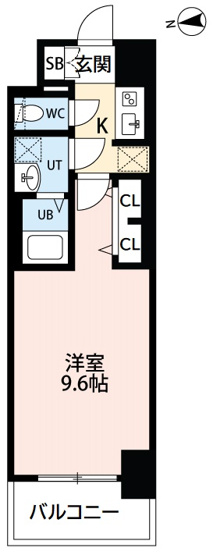【間取り】 | S-RESIDENCE岡崎公園aureate