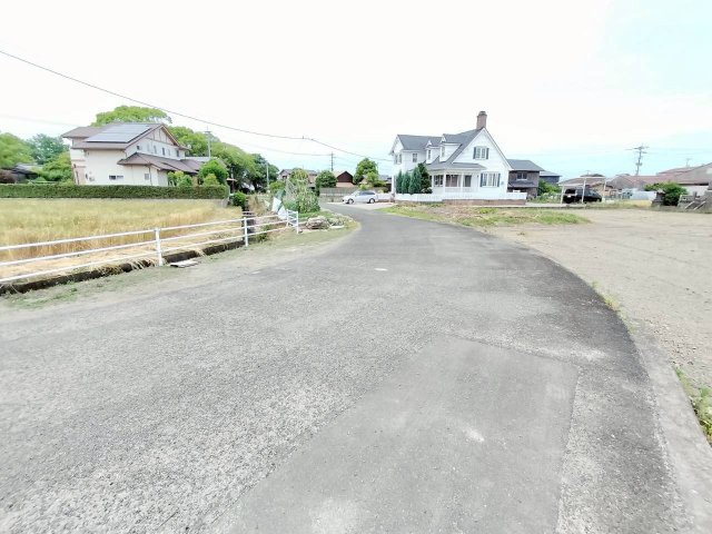 久留米市城島町江上本土地の前面道路含む現地写真