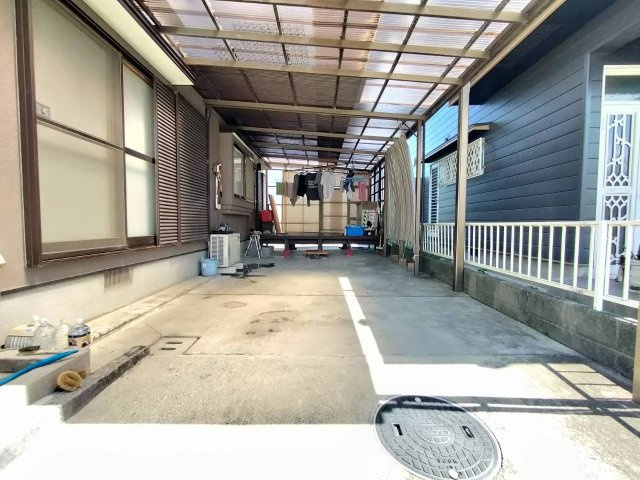 久留米市城島町江上本中古戸建の駐車場